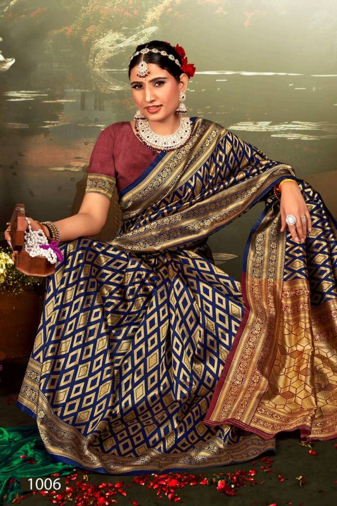 Swarn Moti Vol 1 By Saroj Designer Soft Silk Sarees Wholesale Clothing Suppliers In India
